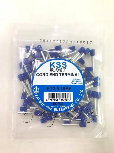 Ảnh của Đầu nối cáp điện - ET2.5-18BE (100pcs/bag)